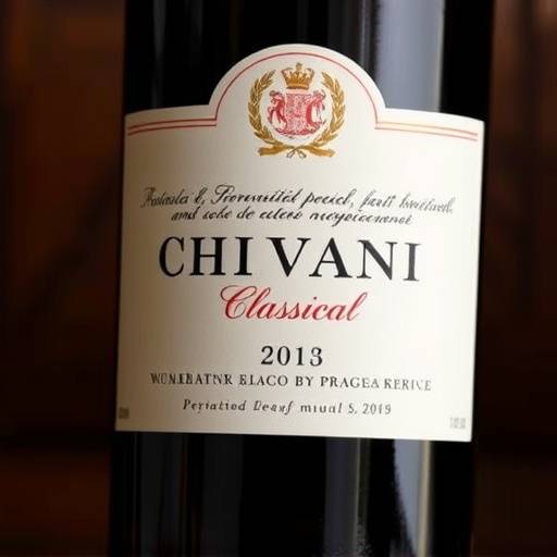 Bottle of Chianti Classico wine