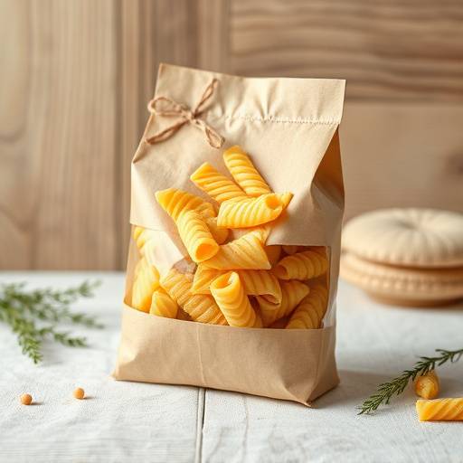 Package of handmade Pici pasta